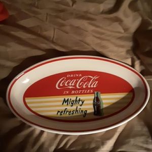 Vintage Coca Cola plate